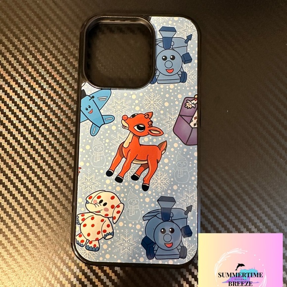 Rudolph IPhone 14 pro phone case - Picture 2 of 4